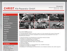 Tablet Screenshot of christ-elektroauto-roller.de